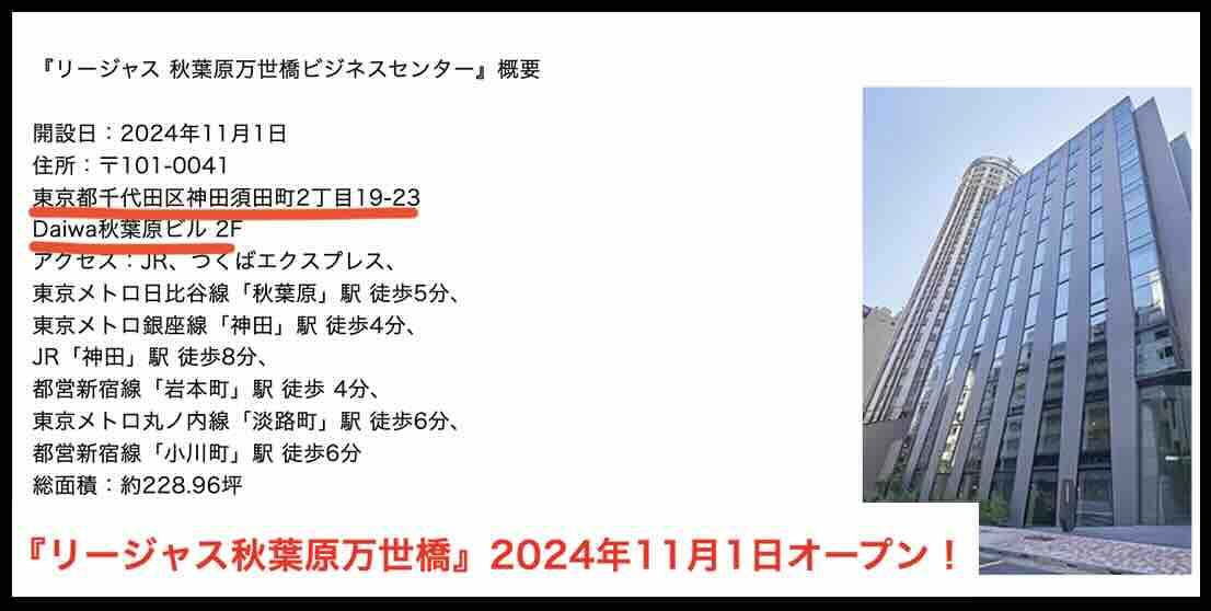 カチケンという競馬予想サイトの住所検索結果